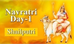 Déesse Shailaputri - Navaratri Jour 1